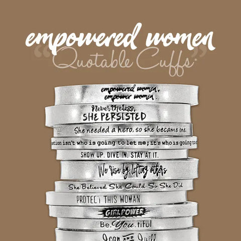 Inspirational She Believed She Could So She Did Brushed Pewter Cuff Bracelet – Handcrafted Jewelry | Made in USA Whitney Howard Designs  Cuff Bracelets