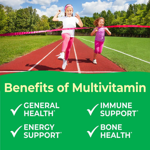 Kids Multivitamin Chewables 120 Count – Complete Body Health Supplement for Children | Made in USA VitaWorks  Chewable