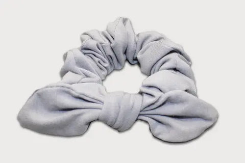 Knotted Bow Hair Scrunchie – Soft Thermoregulating Fabric | Made in USA Goodnighties  item