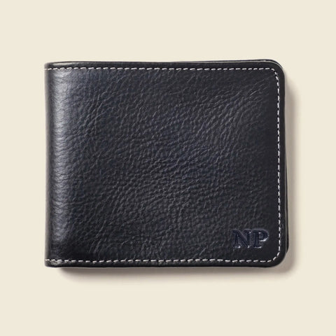 Large Black Full Grain Leather Billfold Wallet – Casupo | Handmade in USA CASUPO  Large Bifold 109.00 Yes please! (+$10)