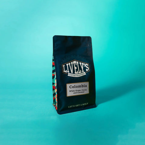 Lively's Colombian Coffee Roast – Handcrafted Medium Blend | Roasted in USA Lively's Coffee Roasters  Coffee