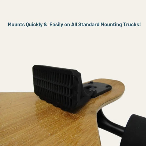 Longboard Foot Stop 3D Printed – Enhanced Traction and Balance | Made in USA Chatelet Manufacturing 