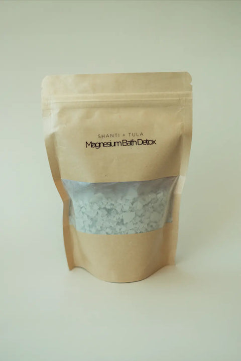 Magnesium Detox Bath Soak with Lavender & Bentonite Clay | Relaxation & Sleep Support | Made in USA by Shanti + Tula Shanti + Tula  Bath & Body
