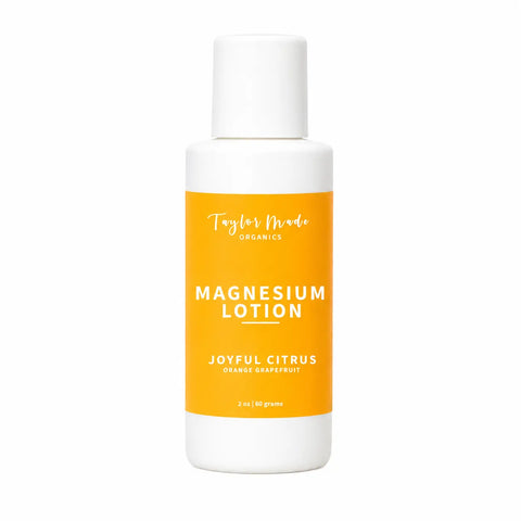 Magnesium Joyful Citrus Organic Lotion - 2oz Taylor Made Organics  lotion