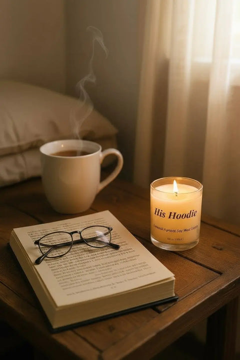Masculine Scented Soy Wax Candle 8oz – Hand Poured Home Fragrance | Made in USA with Citrus Jasmine Woodsy Notes Bath Bums  Candles