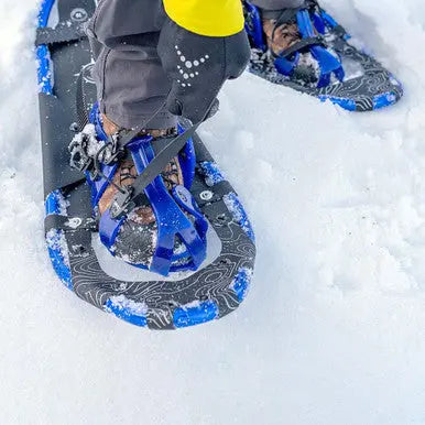 Men’s Big Sky Silver 32 Inch Aluminum Backcountry Snowshoes – Made in USA Crescent Moon  item