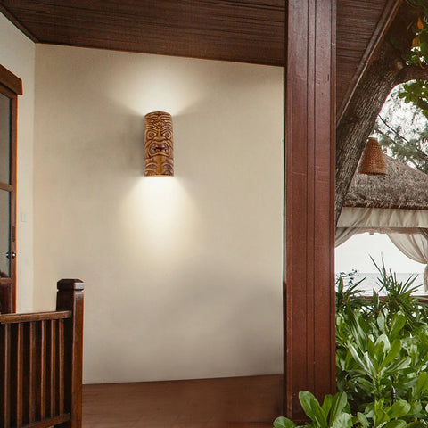 Modern USA-Made Wall Lighting – Tiki Sconce | Handcrafted in California by A19 Artisan Lighting A19 Artisan Lighting  item