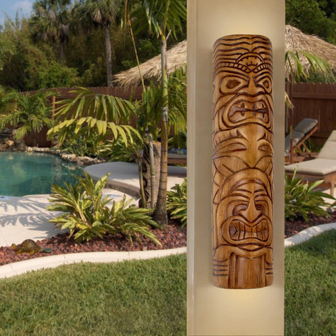 Modern USA-Made Wall Lighting – Tiki Totem Sconce | Handcrafted in California by A19 Artisan Lighting A19 Artisan Lighting  item