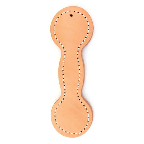 Natural Vegetable Tanned Leather Dog Toys – Handcrafted Interactive Pet Play Set | Made in USA by Auburn Leathercrafters Auburn Leathercrafters  item