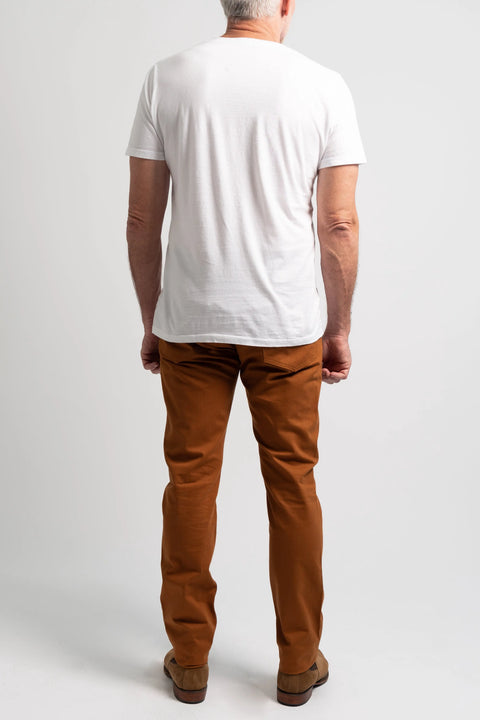 Nelson Whiskey Stained Denim Jeans – 12.2 Oz Raw Selvage Slim Straight | Made in USA Marc Nelson  Denim Jeans