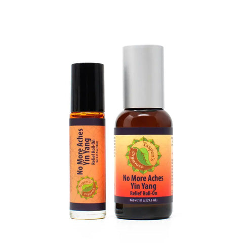 No More Aches Yin Yang Relief Roll-On – Soothing Pain Relief | Made in USA Taspen's Organics  Soothing Salves, Creams & Oils (2)