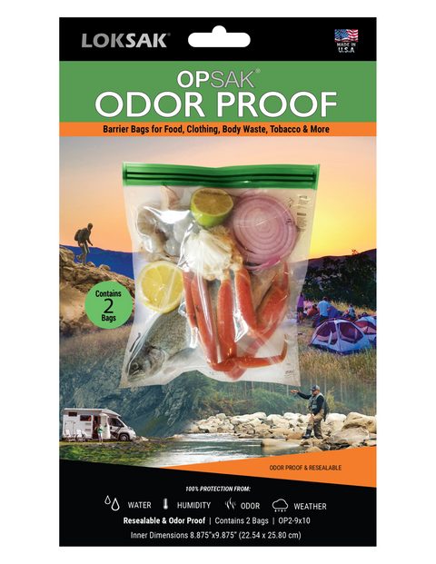 Loksak Opsak Odorproof Resealable Dry Bags 9x10 Inch 2-Pack – Waterproof Storage | Made in USA LOKSAK  Purchase