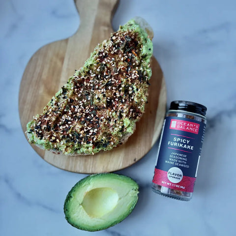 Ocean's Balance Furikake Trio Gift Set – Artisan Japanese Seasoning | Made in USA Ocean's Balance  Furikake