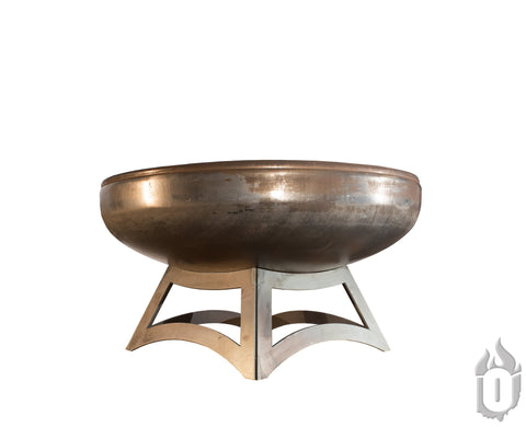 Liberty Outdoor Fire Pit With Hollow Steel Base – Durable Design | Made in USA Ohio Flame  Fire Pits