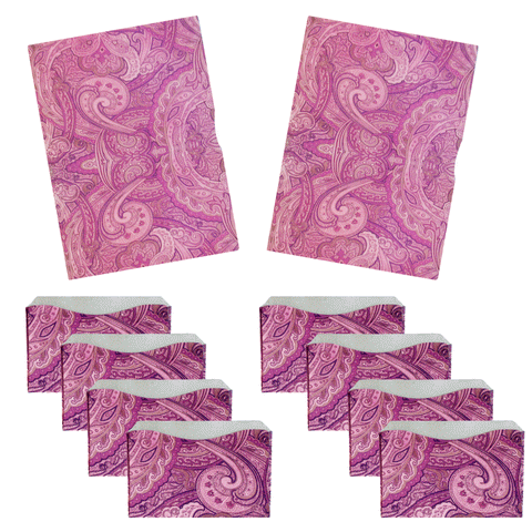 Orchid Paisley RFID Credit Card Sleeves – Secure Wallet Inserts | Made in USA Rogue Industries  RFID Sleeve