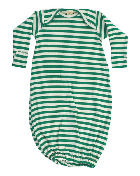 Organic Cotton Baby Sleep Gown Set – Soft Rib Fabric – Made in USA Spiritex | Sustainable Apparel  Short Sleeve Snappie
