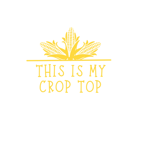 Organic Cotton Crop Tee – Unisex Stretch Vinyl Design | Made in USA Suede Kloth 