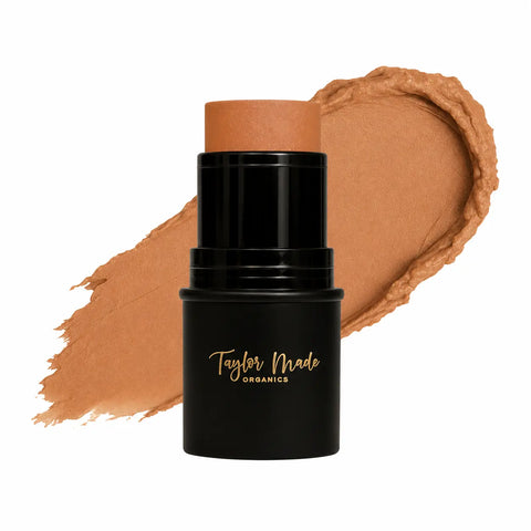 Organic Cream Bronzer Stick 5g – Natural Skin-Nourishing Contour Makeup | Taylor Made Organics Made in USA Taylor Made Organics  bronzer