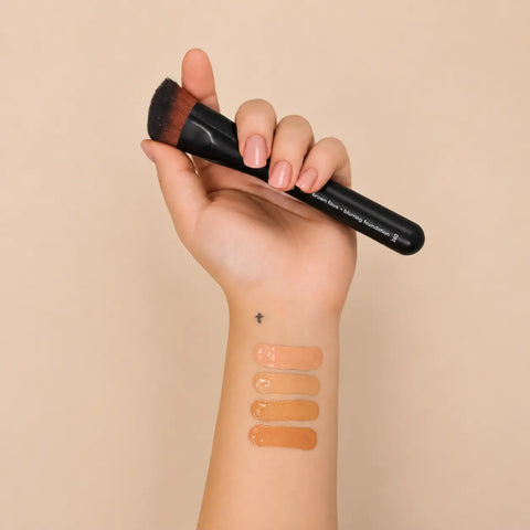 Organic Liquid Mineral Foundation 1 oz – Lightweight Buildable Coverage with Aloe Vera & Vitamin E | Made in USA Taylor Made Organics  foundation