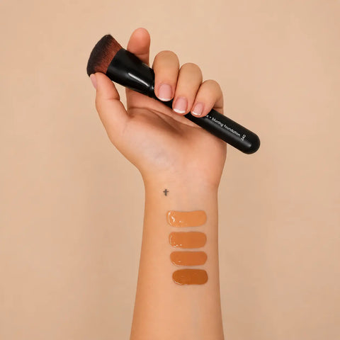 Organic Liquid Mineral Foundation Sample Set – Lightweight Hydrating Coverage with Aloe Vera | Made in USA Taylor Made Organics  foundation