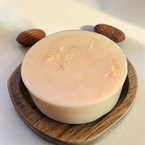 Pack of 2 Handmade Honey Almond Goat Milk Loofah Soap Set – Exfoliating Bar Soap Duo | Made in USA Frances Farm & Craft  Soap