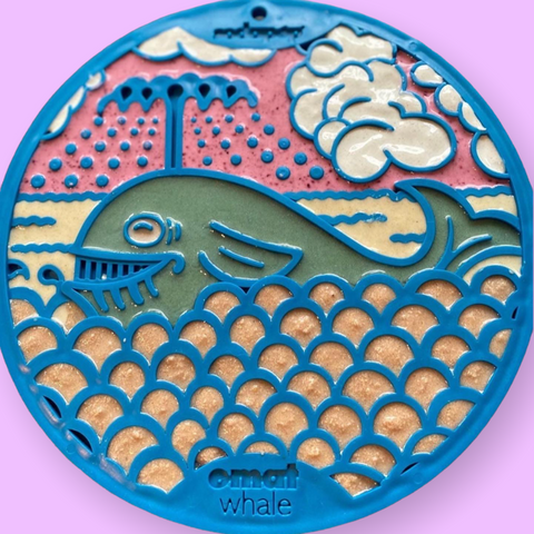 SodaPup Whale Design Enrichment Lick Mat – Interactive Dog Feeder | Made in USA SodaPup  EMAT