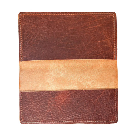 Premium Full Grain Leather Checkbook Cover – Handcrafted in Maine | Made in USA Rogue Industries 