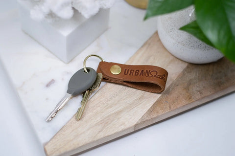 Premium Genuine Leather Key Fob – Urban Style Key Organizer | Made in USA Urban Southern  Accessories