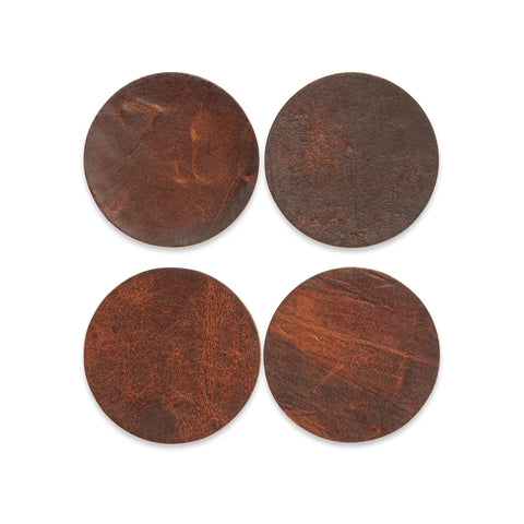 Premium Moose Leather Coaster Set – Handcrafted Drinkware Accessories | Made in USA Rogue Industries  Coasters