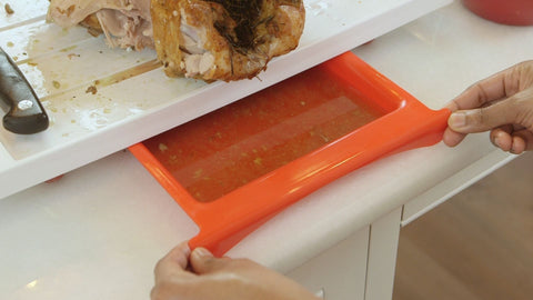 Set of 2 Dripless Cutting Boards – Dual Function Kitchen Chopping Mats | Made in USA Karving King 