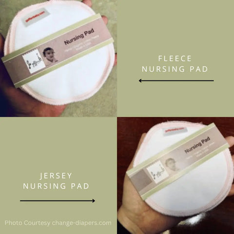 Reusable Fleece Nursing Pads – Soft Washable Breastfeeding Pads | Made in USA Geffenbaby  Nursing Pads