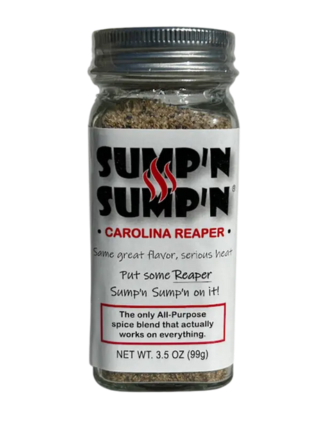 SUMP'N SUMP'N Carolina Reaper Seasoning Blend 3.5 Oz – All-Natural Vegan Spice Mix | Made in USA SUMP'N SUMP'N  Spice Blend
