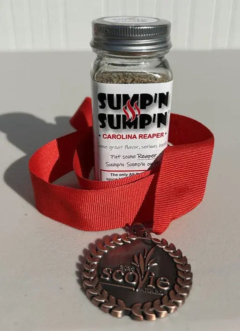 SUMP'N SUMP'N Carolina Reaper Seasoning Blend 3.5 Oz – All-Natural Vegan Spice Mix | Made in USA SUMP'N SUMP'N  Spice Blend