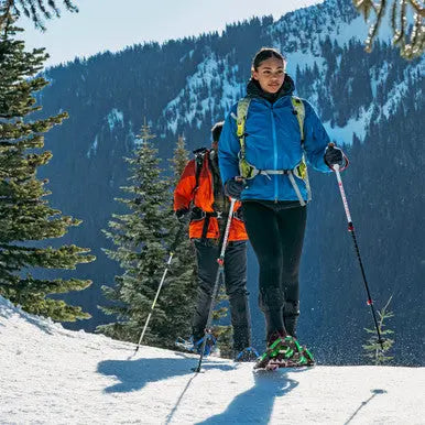 Sawtooth 27 Blue All-Terrain Snowshoes | Made in USA Crescent Moon  item