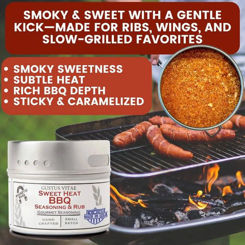 Signature Grilling Spice Gift Set – 6-Pack 4 oz Rubs Collection | All Natural Seasonings | Made in USA Gustus Vitae  Collections & Gift Sets