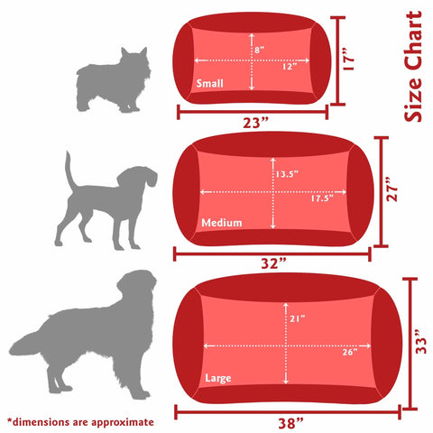 Arrow Patterned Dog Lounge Bed – Cozy Pet Cushion | Handmade in USA Majestic Pet 