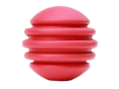 USA-K9 Durable Rubber Chew Ball – Tough Dog Toy for Power Chewers | Made in USA SodaPup  Rubber Dog Toys