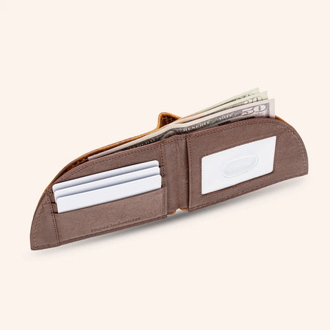 Slim Moose Leather Wallet – Slim Front Pocket Design – Handcrafted in Maine | Made in USA Rogue Industries  Wallet