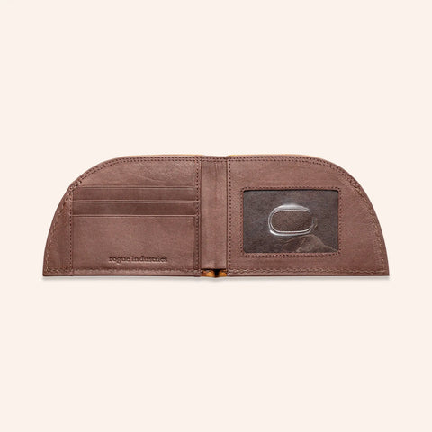 Slim Moose Leather Wallet – Slim Front Pocket Design – Handcrafted in Maine | Made in USA Rogue Industries  Wallet