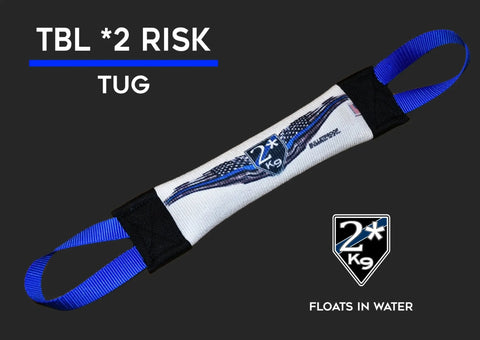 Thin Blue Line Fire Hose Training Tug – Heavy Duty K9 Training Tool | Made in USA Bulletproof Pet Products Inc  TUGS