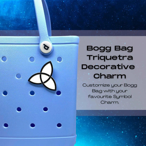 Triquetra Tote Bag Charm – Compatible With Bogg Bags | Made in USA Chatelet Manufacturing 