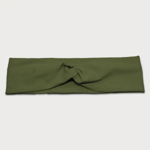 Twist Front Headband – Soft Stretch Fabric Hair Accessory | Made in USA Goodnighties  item