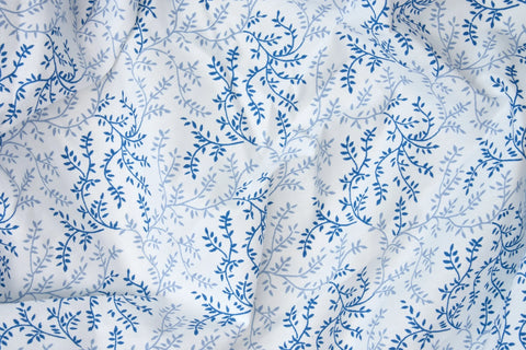 USA-Made Cotton Percale Bed Sheet Set – Crisp, Breathable & 100% American Grown Cotton American Blossom Linens  Bed Sheets