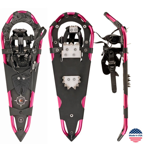 Women’s Trail Snowshoes Vail 24.5 Inch Lightweight – Made in USA Crescent Moon  item
