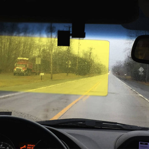Yellow Polarized Car Visor Extender – Anti-Glare Night Driving Shield | Made in USA Glare Guard  item