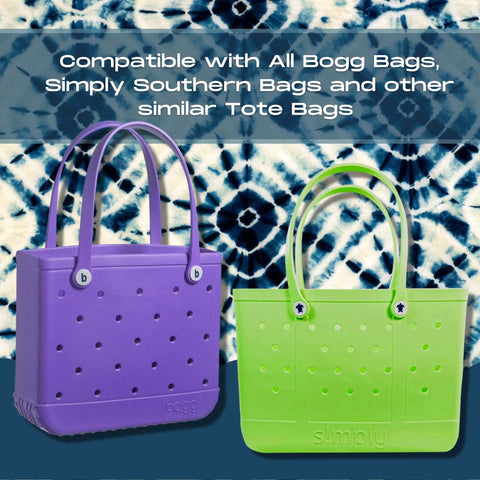 Yin and Yang Tote Bag Charm – Compatible With Bogg Bags and Simply Southern | Made in USA Chatelet Manufacturing 