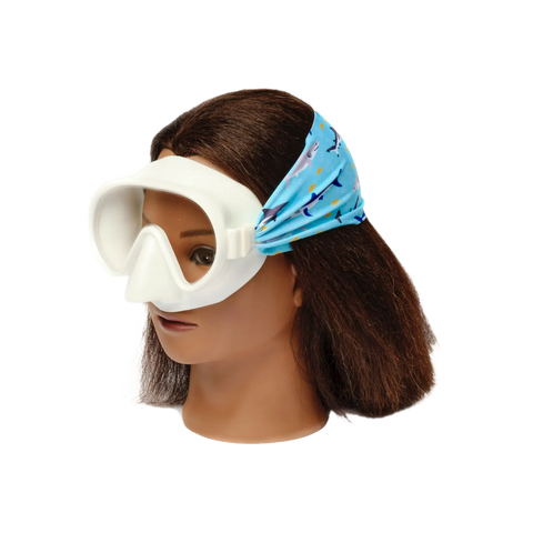 Youth Shark Attack Print Swim Mask Goggles – Anti-Fog, Comfortable Fit for Kids Ages 4-8 | Assembled in USA Splash Place  Youth Swim Mask