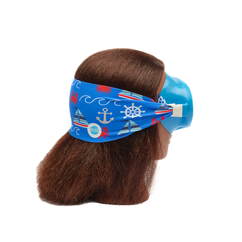 Youth Swim Mask With Anchor Sailboat Print – Anti-Fog Blue Frame Goggles For Kids 4-8 | Assembled In USA Splash Place  Youth Swim Mask