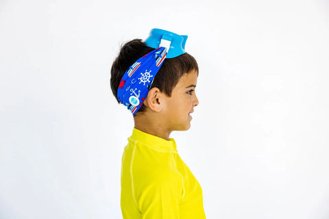 Youth Swim Mask With Anchor Sailboat Print – Anti-Fog Blue Frame Goggles For Kids 4-8 | Assembled In USA Splash Place  Youth Swim Mask