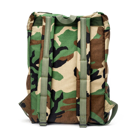 Woodland Camo Backpack – Heavy-Duty 1000D Cordura Nylon | Made in USA MIS  Backpack